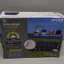 Intex 64758E Dura-Beam Standard Downy Air Mattress: Fiber-Tech, Full Size, 10in Bed Height, 600lb Weight Capacity, Pump Sold Separately