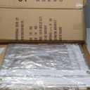 7 x 9FT Outdoor Clear Tarp Curtain Waterproof Wind-Proof 24 Mil Transparent Vinyl Tarp for Patio Pergola Garden Canopy Rainproof Anti-Tear PVC Thick Cover with Grommets