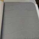 AWW Foldable Stone Bath Mat, Compact and Easy to Store Bath Mats for Bathroom, Easy to Clean, Slate Gray