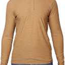 MERIWOOL Men's Base Layer Long Sleeve Henley - Lightweight Merino Wool Thermal (XL)