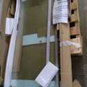MAAX 138997-900-084-000 Halo Frameless Slider Alcove Shower Door with Clear Glass, Chrome
