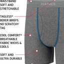 Hanes Boys' Underwear, Boxer Briefs for Boys and Toddlers, Soft Cotton, 7 and 10 Packs (L)