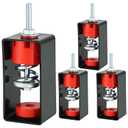 NATGAI Ceiling Spring Vibration Isolator Hangers for A/C Air Handler Bedroom Theater Studio, Anti Vibration, 110 Lb Capacity, 1.20" Deflection(4 Pack)