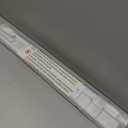 LazBlinds No Tools No Drill 1" Vinyl Mini Blinds, Cordless Blinds for Windows, Light Filtering Horizontal Window Blinds & Shades, 26 1/2" W x 64" H, White