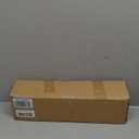 Sporacingrts Stainless Steel Motorcycle Exhaust Muffler Silencer Pipe Inlet 1.46 1.54 1.65 1.77Inch Motorcycle Exhaust for Dirt Bike Street Bike Scooter(Silver) (Sliver)