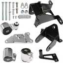 Labwork Billet Engine Motor Mount Replacement for Honda Civic Si K20 K24 FA FG 2006-2011