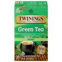 Twinings Green Tea with Mint Individually Wrapped Bags, 20 Count (Pack of 2), Invigorating Aroma, Caffeinated, Enjoy Hot or Iced, 20 Teabags