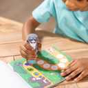 Melissa & Doug Sticker Wow! 24-Page Activity Pad and Sticker Stamper, 300 Stickers, Arts and Crafts Fidget Toy Collectible Character  Cat - for Kids Ages 3+ - FSC Certified (Single)