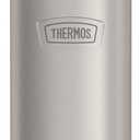 THERMOS ICON SERIES, Stainless Steel Water Bottle with Spout - 24 Ounce, Matte Stainless Steel - Vacuum Insulated Water Bottle with Lid