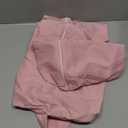 Horbaunal Queen Size Bed Wedge Pillow Cover for Headboard Gap, Headboard Wedge Pillow Case Cover Only, 60" x 10" x 6", Pink