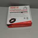 HEATIT Water Pipe Heat Tape - Prevent Freezing & Easy Installation for Metal & Plastic Pipes, CSA & ETL Certified Heat Trace Cable, All-Weather Protection, Trusted Choice HISD 3ft, 7w/ft, 120V