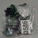 Patio Umbrella Clamp Outdoor Umbrella Holder Bench Buddy Deck Umbrella Stand,Metal Clamp Holder Clip Beach Fishing Umbrella Mount Clamp for Deck Railing,Bleachers,Tailgates,Boats,Poles,Fences (Black)