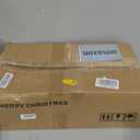 Christmas Tree Collar, 42'' Water Hyacinth Tree Collar, Woven Tree Collar with Cord Cut-Out, Rattan Wicker Tree Skirt Rustic Christmas Tree Basket Base for Artificial Trees, Natural