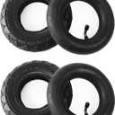 AR-PRO 200X50 / 8" X 2" | 2 Tire & 2 Inner Tube Set - Electric Scooter Tire Tube Compatible with Razor E100, E150, E200, Power Core E100, Dune Buggy, ePunk, Crazy Cart, PowerRider 360, eSpark (8x2"/200x50 (TR87))
