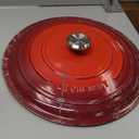 Le Creuset Enameled Cast Iron Round Dutch Oven, 13.25 qt., Cerise