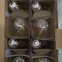 GE 60 Watt EQ A19 Classic Crystal Clear Soft White Medium Base (e-26) Dimmable LED Light Bulb 8-Pack