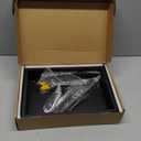 Upgrade Wood Under Desk Mounted Sliding Pull-out Drawer, Ball-Bearing Slides Under Desk Drawer Storage Organizer, Hanging Drawers for Desk, Hidden Desktop Organizer for Office Desks, Tables - Black