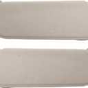 Left Driver & Right Passenger Side Sun Visor Gray Compatible with Chevy Express GMC Savana 1500 2500 3500 4500 1999-2019, Replaces# 84054688 84054695 20883004 25999923