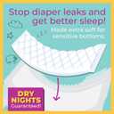 Sposie Overnight Diaper Booster Pads, Stops Leaks and Bedwetting, Original Adhesive-Free Absorbent Inserts, Helps Reduce Nighttime Changes and Rash, Use with Sizes 4-6, Made in U.S.A. 90 ct.