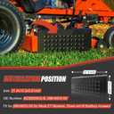 Mower Chute Blocker Mower Discharge Shield Fit for Ferris/Ex-Mark/Gravely/Hustler/Kubota/Bobcat and Most Zero Turn Mowers Advanced Chute System Replaces# ACS6000ULS 088-6003-00