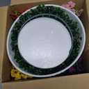 HyeFlora Artificial Faux Hanging Flowers Plants Basket for Outdoor Outside Decoration, Fake Silk Colorful Daisy in Planter for Porch Patio Garden Yard Home (6 Multicolor)