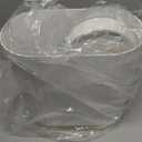 ELPHECO Automatic Motion Sensor Trash Can - 2 Gallon Slimline for Bathroom, Bedroom, Kitchen, Office - White with Gold Trim