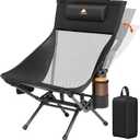 Portable Folding Rocking Camping Chair for Adults - Outdoo Camping Rocker, One Size