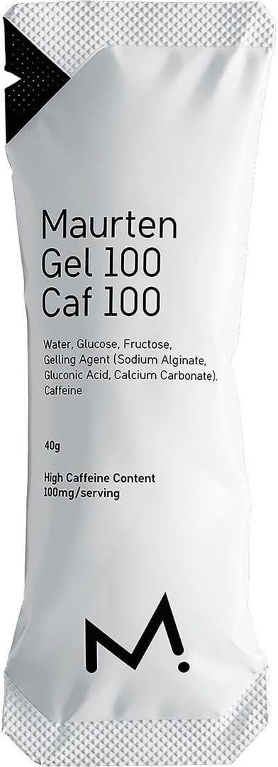 Maurten Caffeinated Gel 100mg Box, 12ct, BBD 2026 Nov 15