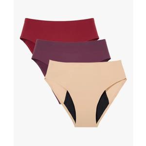 Mordlanka Period Underwear for Women Heavy Flow High Waisted Menstrual Panties with 55ml High Absorbency, Large