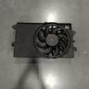 A-Premium Engine Radiator Cooling Fan Assembly Compatible with Select Fiat Models - 500 2012-2019 - Replace# 68073673AA, 68073673AB