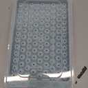 WIBIMEN Mini Ice Cube Trays, 0.55 Tiny Pebble Ice for Iced Coffee & Cocktails, Fast Chill, Easy Twist Release, Stackable with Lid & Storage Bin (2 Pack, Blue)