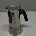 Bialetti - New Venus Induction, Stovetop Coffee Maker, Suitable for all Types of Hobs, Stainless Steel, 4 Cups (5.7 Oz), Silver