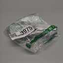 Keyed Sliding Patio Glass Door Handle Set Fits for Truth Legacy & Sash Controls P/N #2265, 45 Keyway w/o Mortise Lock, 3-15/16" Hole Centers, Non-Handed, White Diecast, B Position