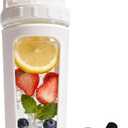 Glass Shaker Cup Odorless BPA Free Glass Shaker Bottle for Protein 26oz Durable Borosilicate Glass, Leak-Proof & BPA-Free  Ideal for Creamy Protein Shakes, Smoothies & Workout Drinks (White)