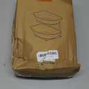 Lifewit Plastic Fruit Bowl for Kitchen Counter, 2 Tier Fruit Basket with Gold Metal Stand, Tiered Fruit Holder for Countertop Serving Tray for Vegetable/Dessert in Party 28 x 21 x 23cm/11 x 8.4 x 9