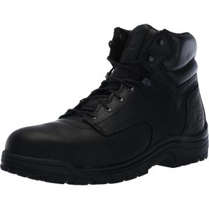 Timberland PRO Men's TiTAN 6 Inch Alloy Safety Toe Industrial Work Boot, Black-2024 NEW, 9 W US (Black)