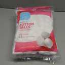 Simply Soft Premium Organic Cotton Balls, 600 Count (3 Bags) 100% Pure Cotton, Certified, Hypoallergenic, Large, Soft & Absorbent for Beauty, Cosmetics, Skin Care, Lint Free