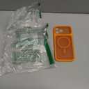 TOCOL for Phone 17 Pro Max Phone Case, Builtin Magnetic Ring, Compatible with Magsafe, Full Camera Protection, Translucent Matte Phone Case for 17 ProMax 6.9 inch (Orange)