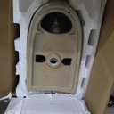 Smart Bidet Toilet, One Piece Elongated Heated Toilet with Auto Open Close,Auto Flush,Foot Sensor,Warm Water Wash,Air Dryer,Self-Cleaning Nozzle,ADA Compliant Height, Tankless Modern Bathroom Toilet