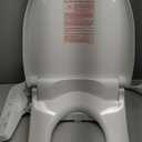 TOTO® WASHLET® A2 Electronic Bidet Toilet Seat with Heated Seat and SoftClose® Lid, Elongated, Cotton White - SW3004#01