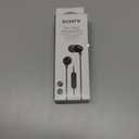 Sony MDREX15AP In-Ear Earbud Headphones with Mic, Black (MDREX15AP/B)