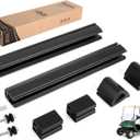 10L0L EZGO Golf Cart Windshield Mounting Clips Kit for EZGO TXT DCS PDS 1994-2013, Fit 3/4" Square Tube, OEM# EGWHC12, EGWHC10, 618485