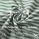 Rouen Golf Shirts for Men Moisture Wicking Lightweight Dry fit Performance Sports Stripe Collared Golf Polo Shirts for Men (XXXL)