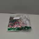 Rabbitgoo Dog Harness No Pull with 2 Leash Clips, Adjustable Soft Padded, Reflective Oxford No Choke Pet Vest with Easy Control Handle for Medium Sized Dogs, Black & Red, M