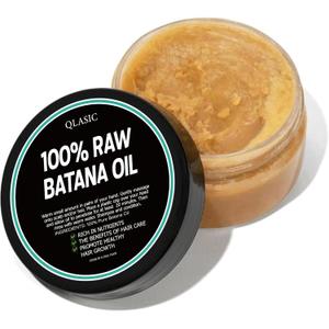 Raw Batana Oil for Hair Growth - Easy Application for Intensive Hydration and Growth -100% Pure, Nourish and Revitalize for Smooth, Tangle-Free Hair and Enhances Hair Thickness in Men & Women