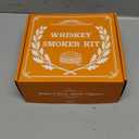 Electric Whiskey Smoker Kit with Adjustable Smoke Control (060s), Cocktail Smoker Kit with 6 Wood Chips, No Butane Needed, Old Fashioned Smoker Kit, Bourbon Gifts for Men, Wood Grain