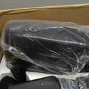 WHALEMOTOR Smoked Power Heated Tow Mirrors Compatible with 2015-2020 Ford F150 F-150, Extended Trailer Towing Side Mirrors w/Sequential Turn Signal & Ambient Temp Sensor(for 2019+)