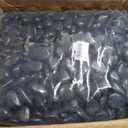 FANTIAN 40 lbs Black River Rocks for Landscaping,1-2 Inch Decorative Black Stones Pebbles for Plants, Vase Fillers, Fish Tank and Garden Rocks