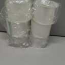 6 x Transparent Window Weather Sealing Tape 2.76 Inch x 16.5 FT Weather Stripping Residue-Free Clear Window Insulation Caulk for Shower Glass Gaps and Clear Tape Doors Windows Windproof