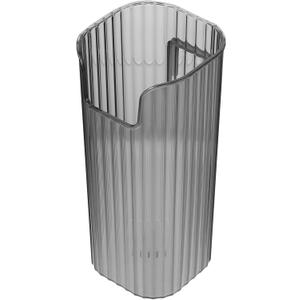 HOMSFOU Wall Mounted Umbrella Storage Holder Punch Free Organizer for Entryway and Hallway Space Saving Indoor Umbrella Stand and Cane Storage Box 7.12X3.22X3.18 Inch